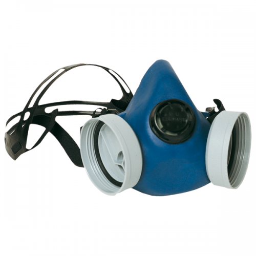 Demi masque de protection respiratoire à cartouches pour deux filtres à  baïonnettes EASYMASK - SUPAIR - 22201