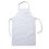 Tablier de cuisine blanc 100% coton PARTNER 60x91 CM - Agro-alimentaire - TIDY | 8PAAW